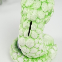 Новогодняя копилка "Мини Гумми" 12х12х17 см, светло-зеленый Новогодняя копилка "Мини Гумми" 12х12х17 см, светло-зеленый