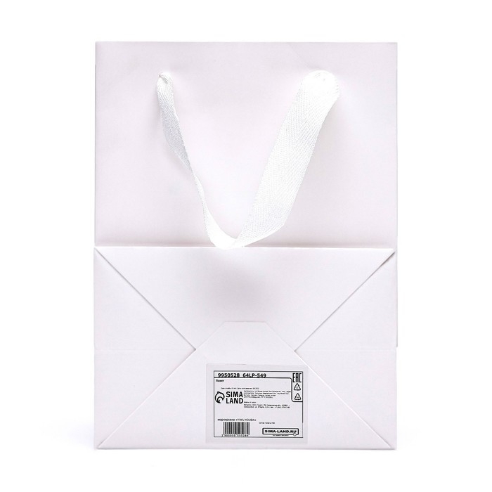 Пакет подарочный, с окном, 20 х 15 х 10 см, белый, 1шт. Пакет подарочный, с окном, 20 х 15 х 10 см, белый, 1шт.