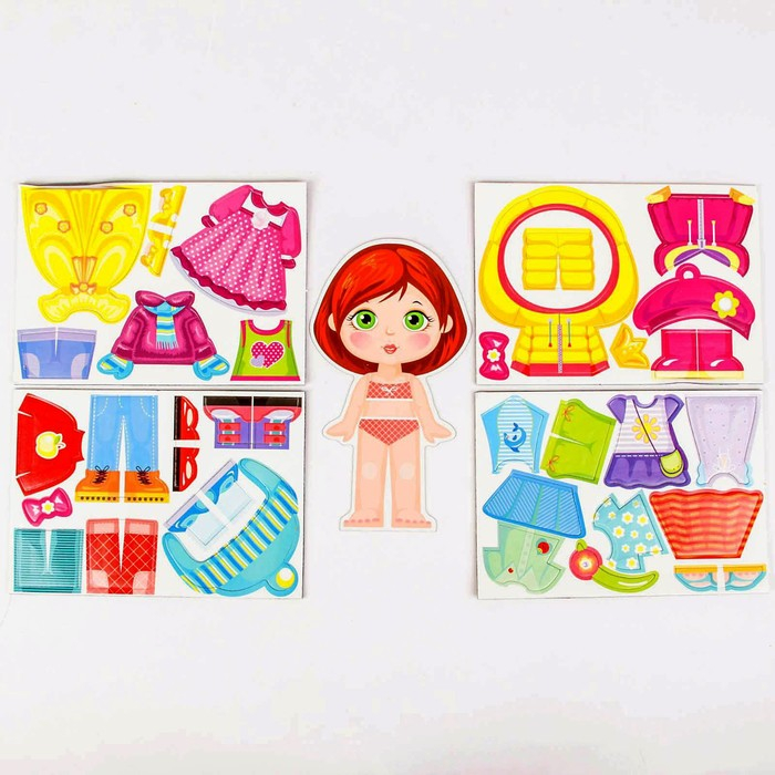 Обучающая игра Магнитные истории &laquo;Одевашки. Настя&raquo;