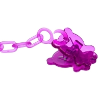 Соска - пустышка силиконовая классическая, от 6 мес., с колпачком + держатель «Мишка», цвет фиолетовый Соска - пустышка силиконовая классическая, от 6 мес., с колпачком + держатель «Мишка», цвет фиолетовый