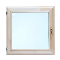 Окно, 60&times;60см, двойное стекло ЛИПА