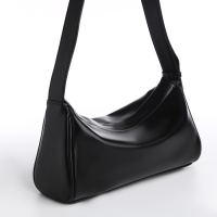 Сумка женская кросс-боди, на молнии, цвет чёрный Сумка женская кросс-боди, на молнии, цвет чёрный