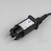 Гирлянда &laquo;Клип-лайт&raquo; 3 нити по 20 м, IP44, УМС, тёмная нить, 399 LED, свечение белое, 8 режимов, 24 В