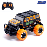 Джип радиоуправляемый &laquo;Граффити&raquo;, работает от батареек, цвет оранжевый