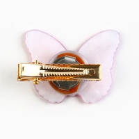 Заколка для волос светящаяся &laquo;Бабочка&raquo;, 3.6 х 3 см