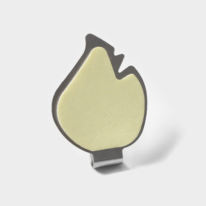 Крючки самоклеящиеся SAVANNA &laquo;Листики&raquo;, 3 шт, металл, 4&times;3&times;1,5 см