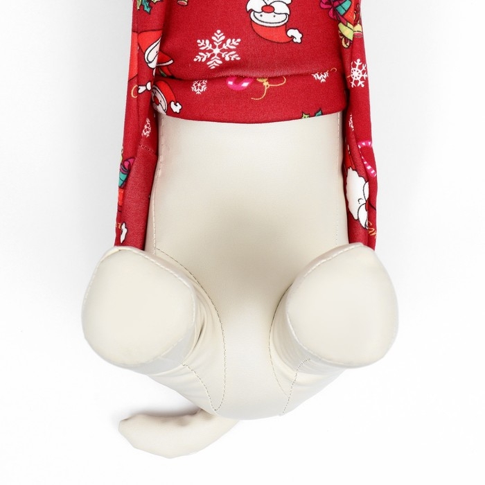 Новый год. Кофта новогодняя для животных Новый год. Кофта новогодняя для животных "Подарки", размер L, красный (ДС 35, ОГ 45 см)