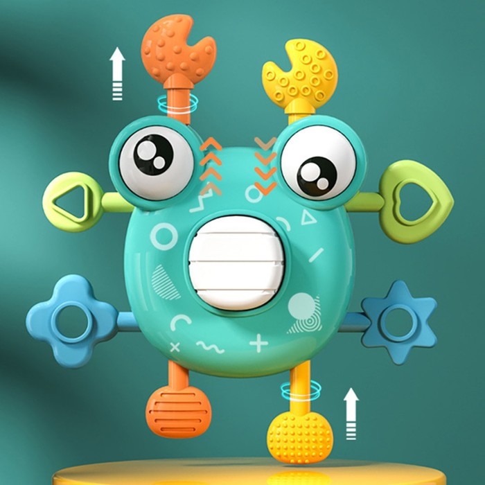 Развивающая, сенсорная игрушка &laquo;Крабик&raquo;, цвет МИКС, Крошка Я