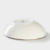 Салатник фарфоровый Samold &laquo;Хорека Графит&raquo;, 580 мл, 19х17 см