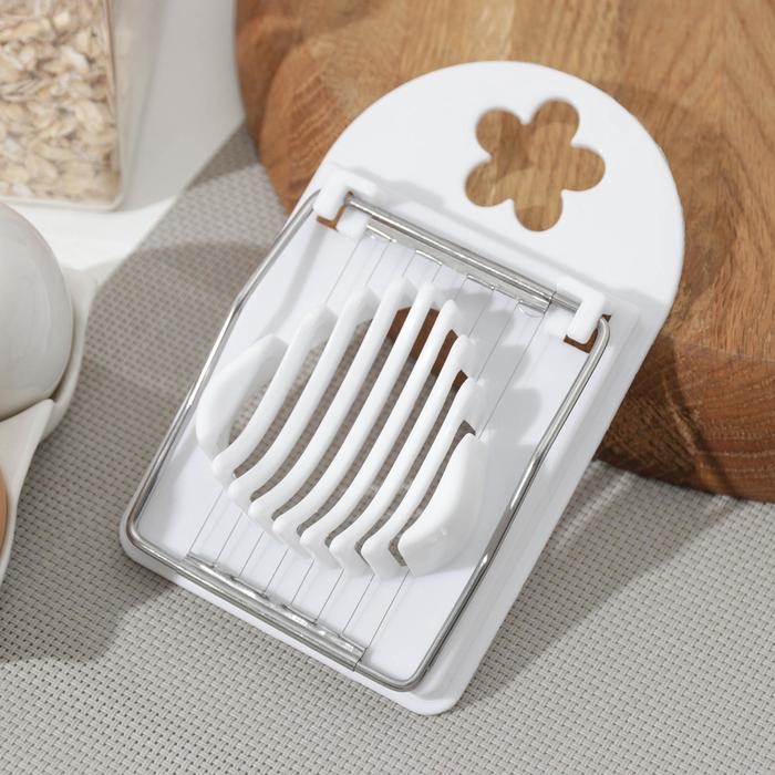 Яйцерезка Доляна &laquo;Комфорт&raquo;, 14&times;8 см, цвет МИКС