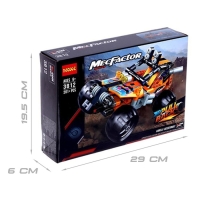 Конструктор с инерционным механизмом &laquo;Багги&raquo;, 201 деталь