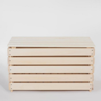 Скамья с ящиком, 80&times;40&times;45см, из липы