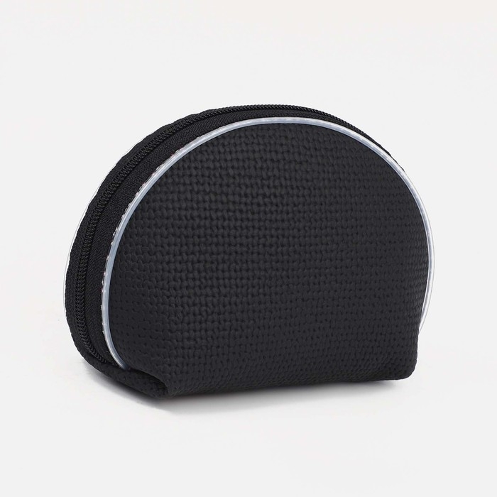 Кошелёк женский на молнии, цвет чёрный Кошелёк женский на молнии, цвет чёрный