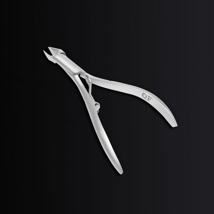 Кусачки маникюрные для кутикулы &laquo;Premium satin&raquo;, эргономичные, 9,3 см, длина лезвия - 7 мм, цвет серебристый