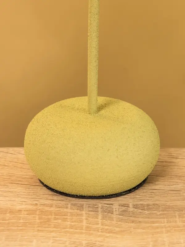 Подсвечник на 1 свечу текстурный "Оливковый" 8х8х15,5 см