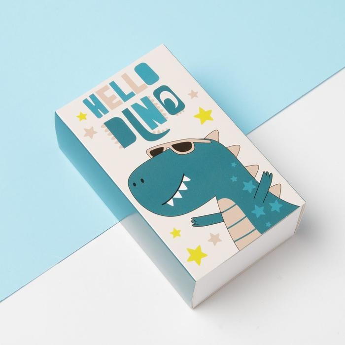 Набор носков Крошка Я "Динозаврик", 4 пары, 8-10 см