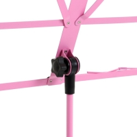 Пюпитр h-155 см, подставка для нот 50 х 28 см, розовый