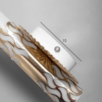 Бра "Минора" LED 3000К золото 21,5х15х15см Бра "Минора" LED 3000К золото 21,5х15х15см