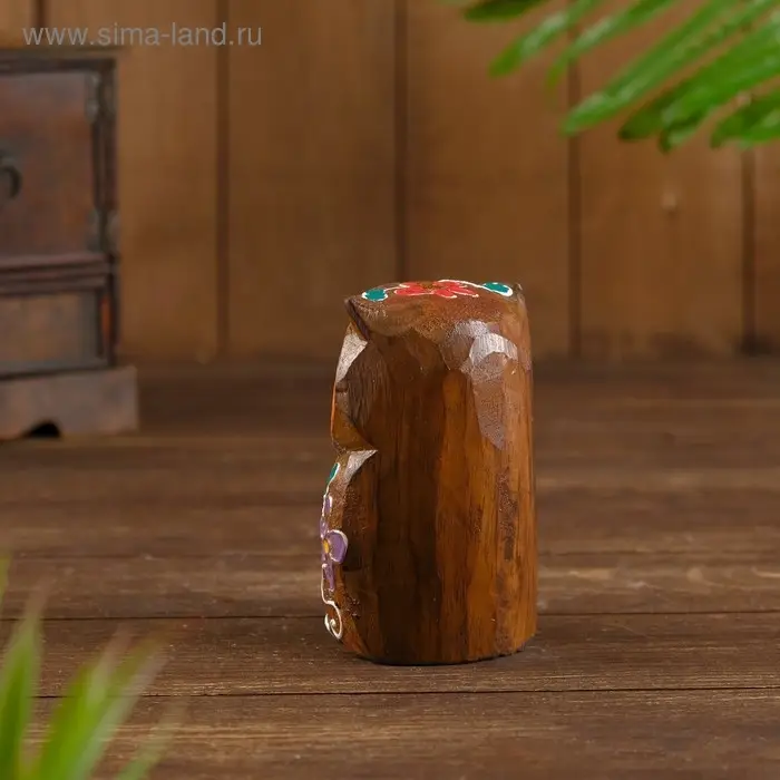 Деревянный календарь "Сова" 8,5х6х13 см