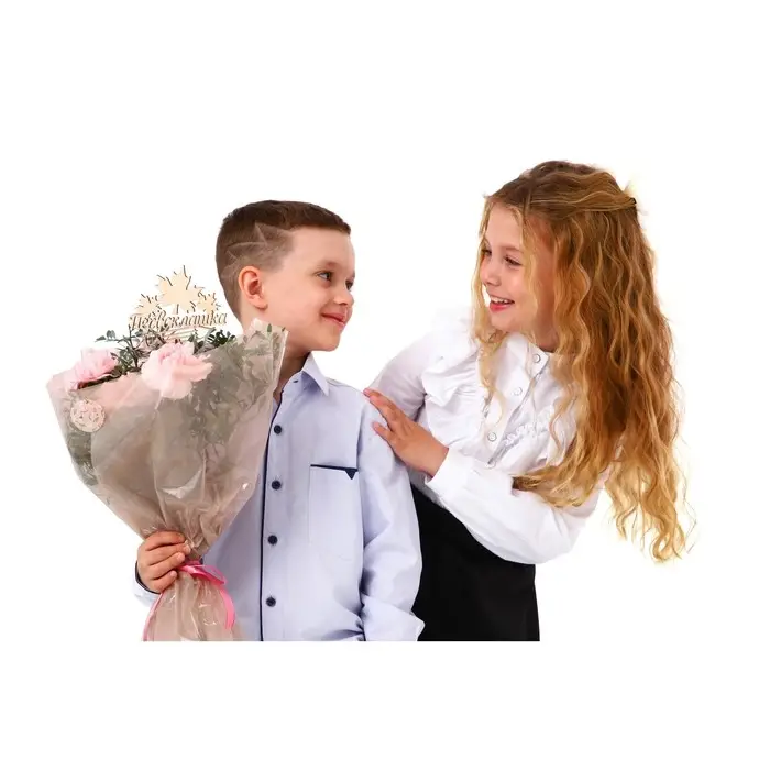 Топпер для торта деревянный &laquo;Первоклашка&raquo;