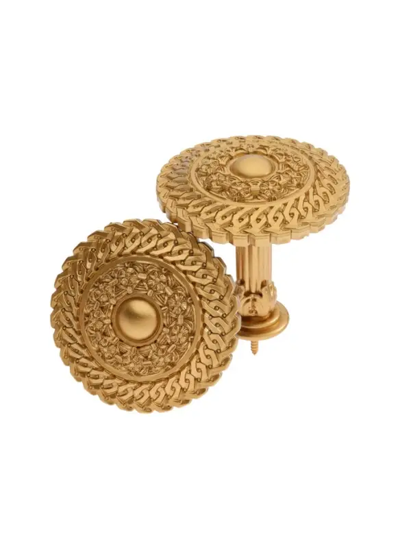 Крючок для штор CAPPIO KS030, d=95 мм, цвет золото, 2 шт