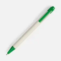 Ручка шариковая MilkMake, зеленая