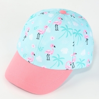 Кепка детская для девочки &laquo;Фламинго&raquo;, р-р. 48-50