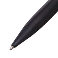 Ручка подарочная шариковая в кожзам футляре поворотная Статус корпус черный