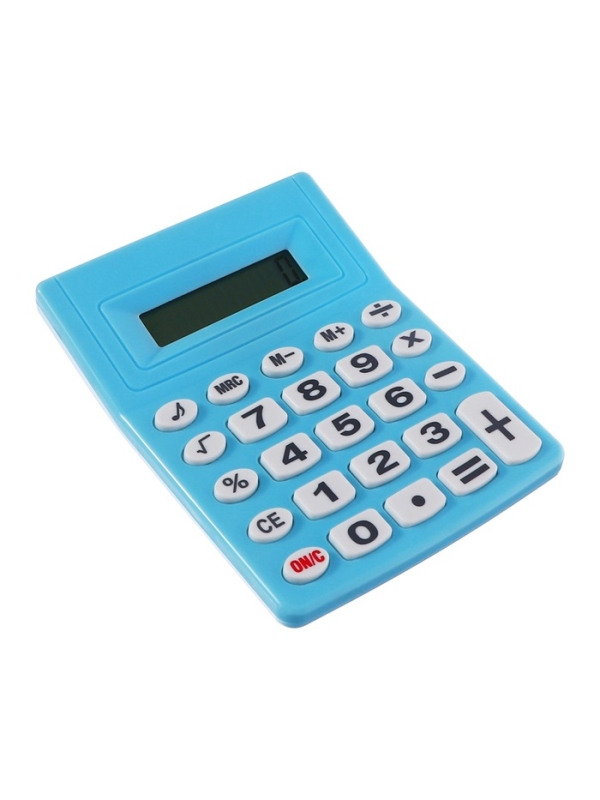 Калькулятор настольный 08-разрядный, бюрюзовый