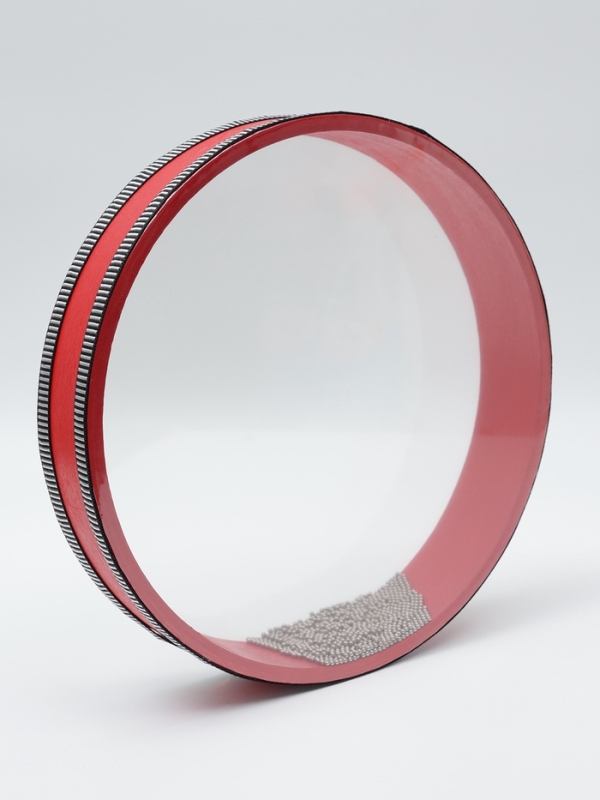 Музыкальный инструмент Барабан Шум Моря Music Life красный, 25 см Музыкальный инструмент Барабан Шум Моря Music Life красный, 25 см