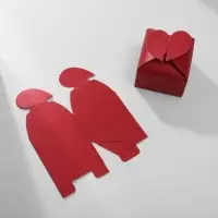 Коробочка подарочная складная &laquo;Любовь&raquo; 6&times;6&times;4, МИКС