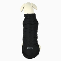 Одежда для собак. Куртка зимняя &laquo;Тёплая зима&raquo;, чёрная, размер XL