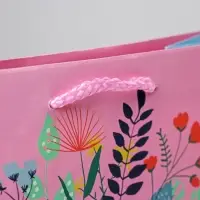 Пакет подарочный ламинированный, упаковка, With love, MS 18 х 23 х 8 см