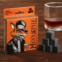 Камни для виски "Men's style", 9 шт Камни для виски "Men's style", 9 шт