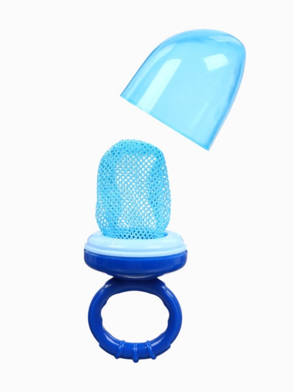 Ниблер с текстильной сеточкой, цвет голубой