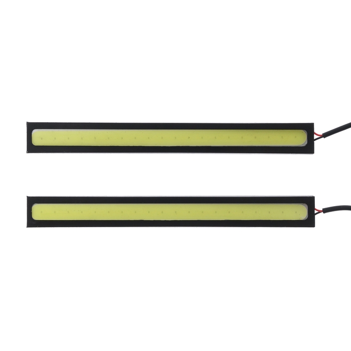 Дневные ходовые огни, 12 В, 6 Вт, DRL-14 см, провод 80 см, набор 2 шт