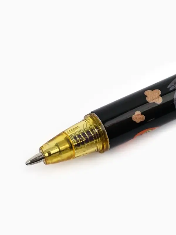 Ручка пластик пиши-стирай автоматическая "Котики", синяя паста 0,7 мм