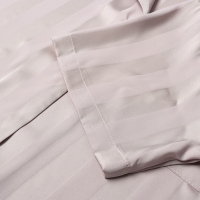 Пижама женская (рубашка и шорты) KAFTAN SILK "Полоска" р.44-46, бежевый Пижама женская (рубашка и шорты) KAFTAN SILK "Полоска" р.44-46, бежевый