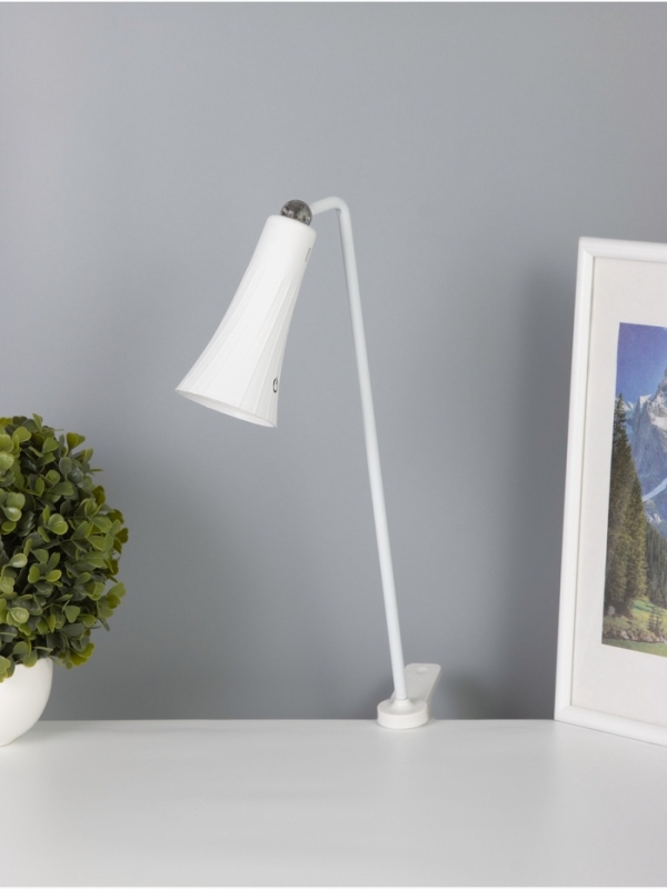 Светильник настольный &laquo;Рим&raquo; АКБ 1200Ма USB Type-C 5Вт LED 3000-6000К сенсор, плафон на магните 7х14х