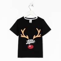 Футболка детская KAFTAN "Хmas litlle one" размер30 (98-104)