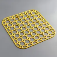 Решётка в раковину Комфорт Плюс, 26&times;26 см, пластик, МИКС