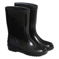 Сапоги женские С-11ЧНУ, ПВХ, утепленные, черные, размер 39 (247) до -5&deg;C