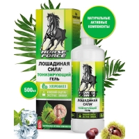 Гель для вен Лошадиная сила с каштаном и пиявкой, 500 мл Гель для вен Лошадиная сила с каштаном и пиявкой, 500 мл