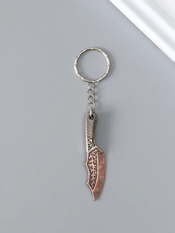 Брелок металл "Кинжал" МИКС 5,8х1,4х0,5 см