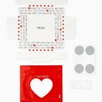 Коробка под 4 конфеты со скретч-слоем &laquo;Я тебя люблю&raquo;, 10.5 х 10.5 х 3.5 см