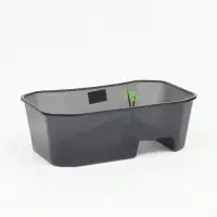 Отсадник для черепах, 40 х 24,5 х 13 см, черный