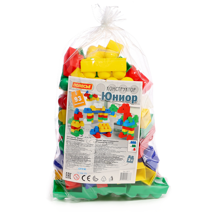 Конструктор «Юниор», 93 детали Конструктор «Юниор», 93 детали