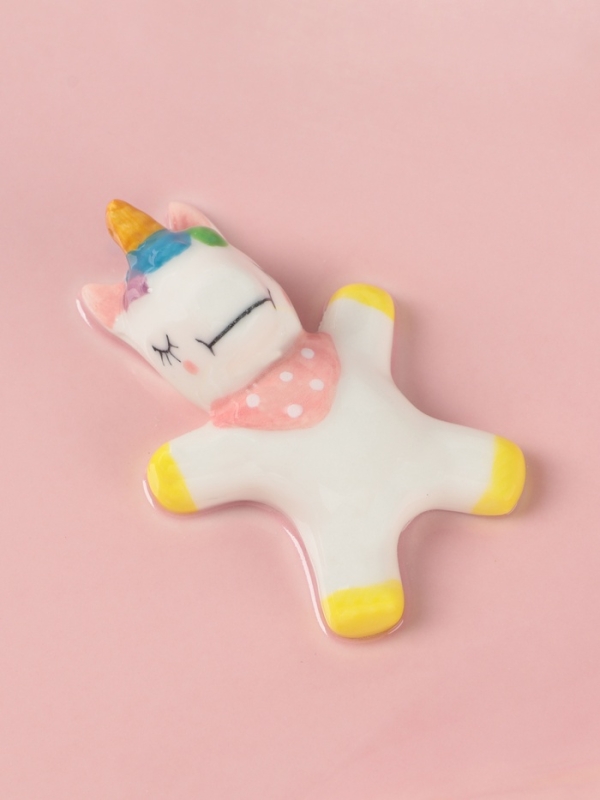 Набор детской посуды "Радужный единорог"