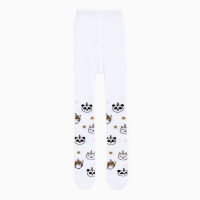 Колготки детские KAFTAN "Зверята", 104-110 см, белый Колготки детские KAFTAN "Зверята", 104-110 см, белый