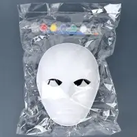 Маска под роспись "Коломбина", с красками